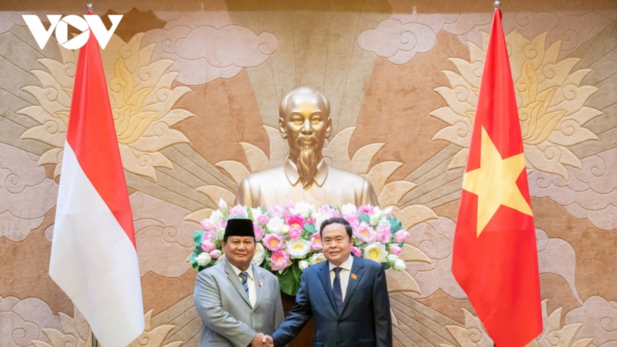 Top Vietnamese legislator hosts Indonesian President-elect